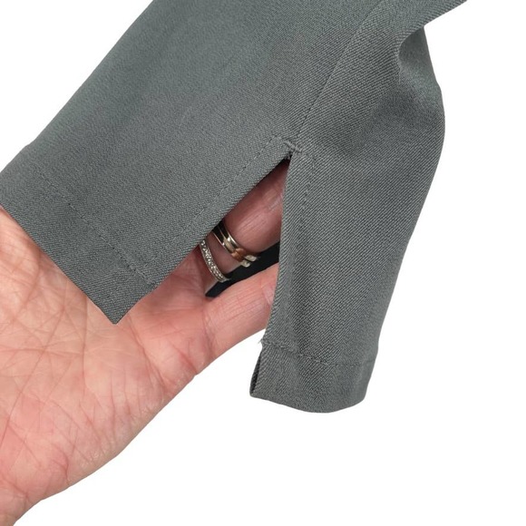 Banana Republic Cotton Stretch Straight Leg Chino Pants in Gray - Womens Size 2 - Picture 5 of 10